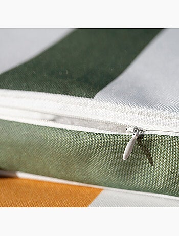 Funda de silla impermeable y desenfundable ARCACHON con rayas