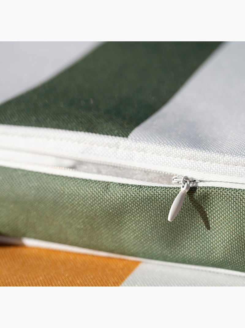 Funda de silla impermeable y desenfundable ARCACHON con rayas Verde oliva - Kiabi