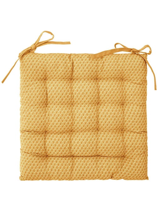 Funda de silla otto amarilla 38x38cm - Kiabi Funda de silla otto amarilla 38x38cm - Kiabi