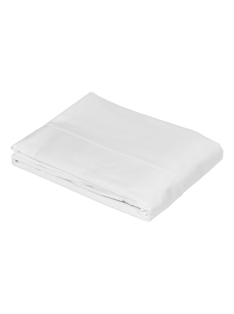 Funda de somier lisa Blanco - Kiabi