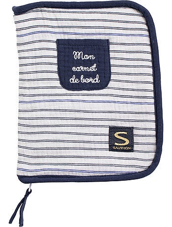 Funda doble de algodón marinière para libros de - SAUTHON