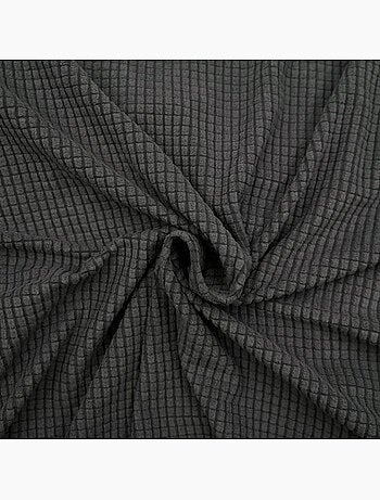 Funda elástica para silla escandinava de tela gofrada