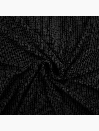 Funda elástica para silla escandinava de tela gofrada