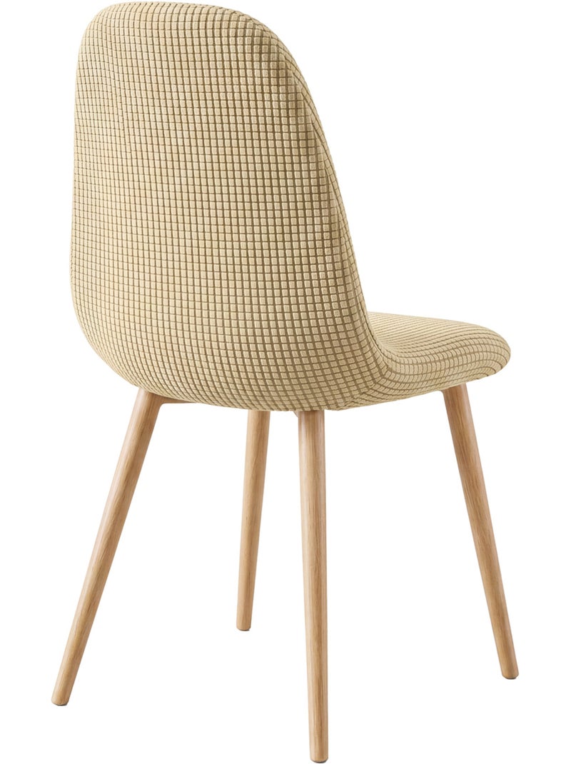 Funda elástica para silla escandinava de tela gofrada Verdín - Kiabi