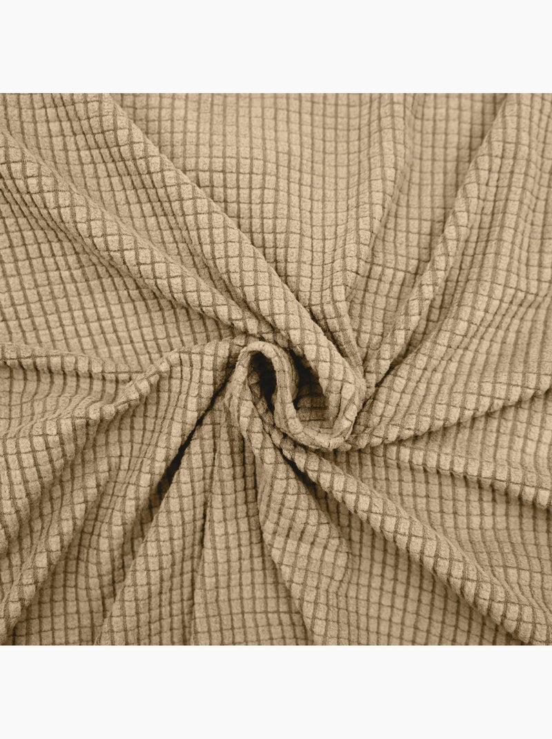 Funda elástica para silla escandinava de tela gofrada Verdín - Kiabi