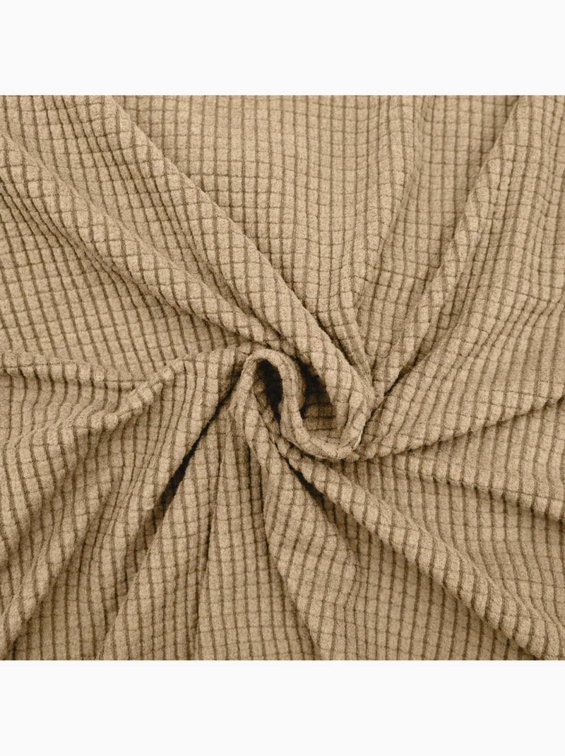 Funda elástica para silla escandinava de tela gofrada Verdín - Kiabi