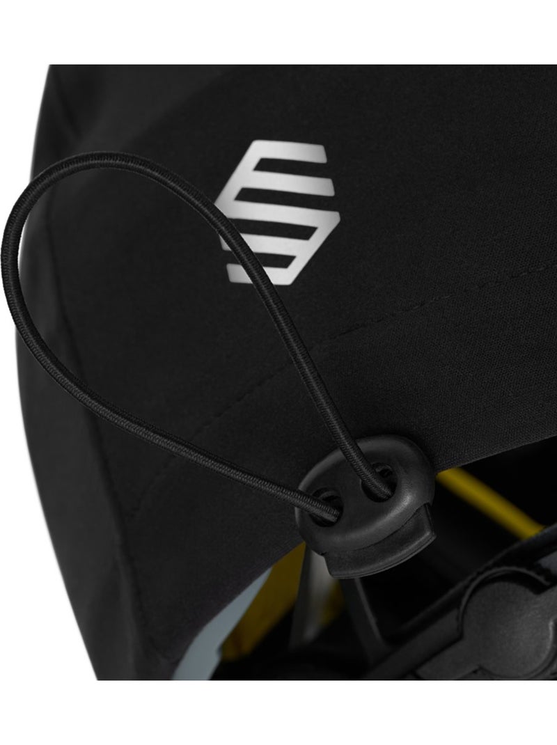 Funda impermeable casco ciclismo hombre y mujer he cover Negro - Kiabi