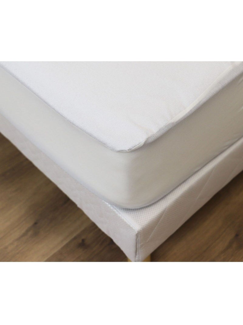 Funda impermeable para colchón con sábanas ajustables HYGIENA KID Blanco - Kiabi