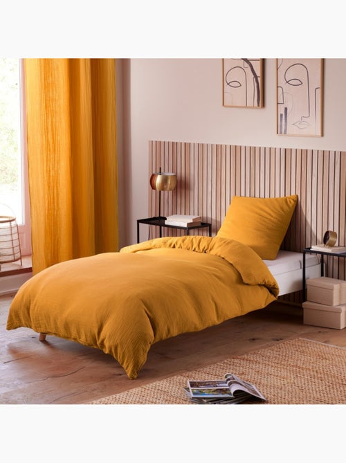 Funda nórdica + 1 funda de almohada – gasa de algodón – avy - Kiabi
