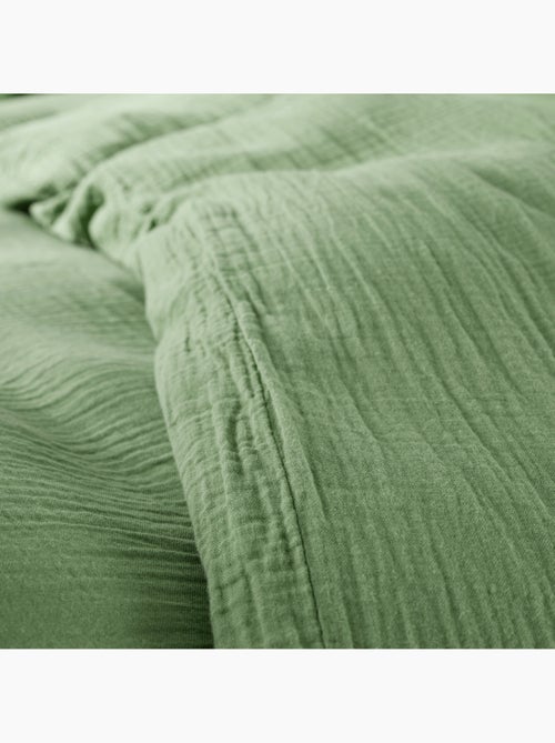 Funda nórdica + 1 funda de almohada – gasa de algodón – avy - Kiabi