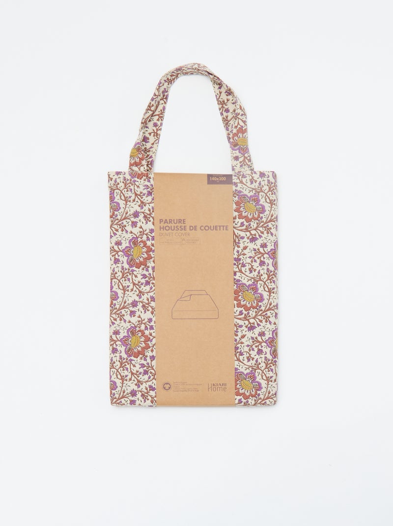 Funda nórdica 1 persona 140x200 Beige - Kiabi