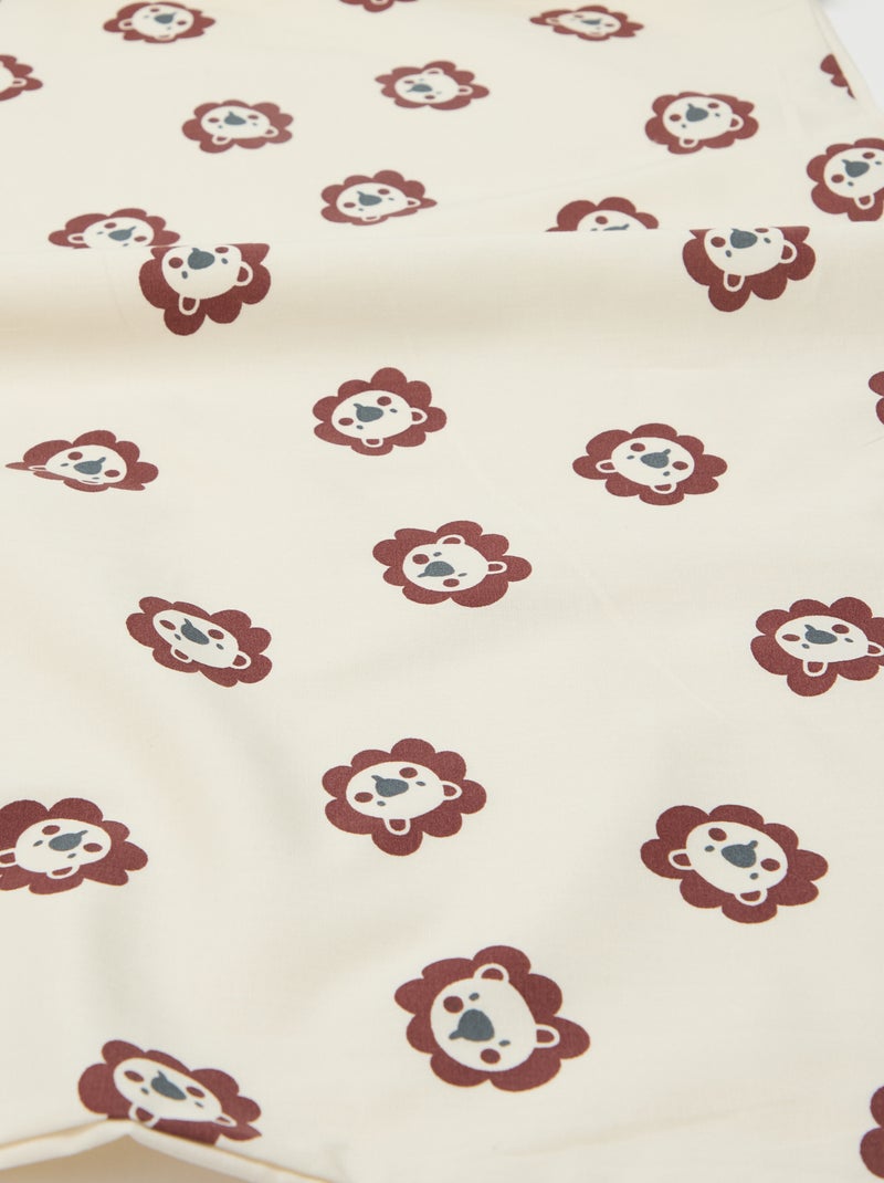 Funda nórdica 1 persona (80x120cm) - Kiabi Home Beige - Kiabi