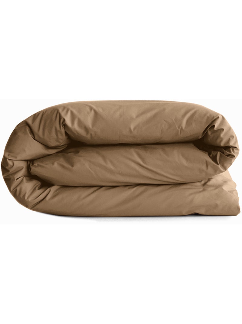 Funda nórdica – 100% algodón 57 hilos/cm² – calidad superior Taupe - Kiabi