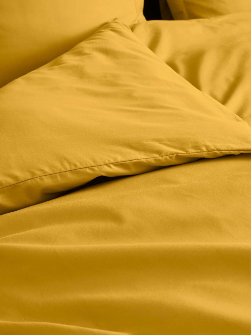 Funda Nórdica 100% Algodón Percal ORIGINE Amarillo - Kiabi