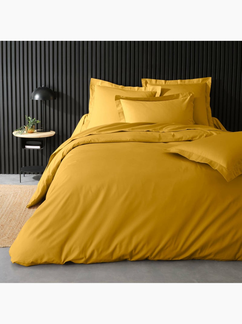 Funda Nórdica 100% Algodón Percal ORIGINE Amarillo - Kiabi