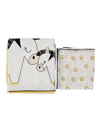 Funda nórdica 100x135cm en algodón - SAUTHON