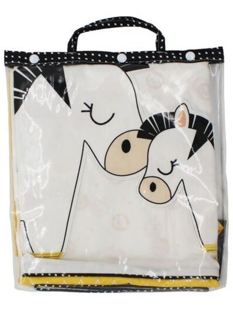 Funda nórdica 100x135cm en algodón - SAUTHON Blanco - Kiabi