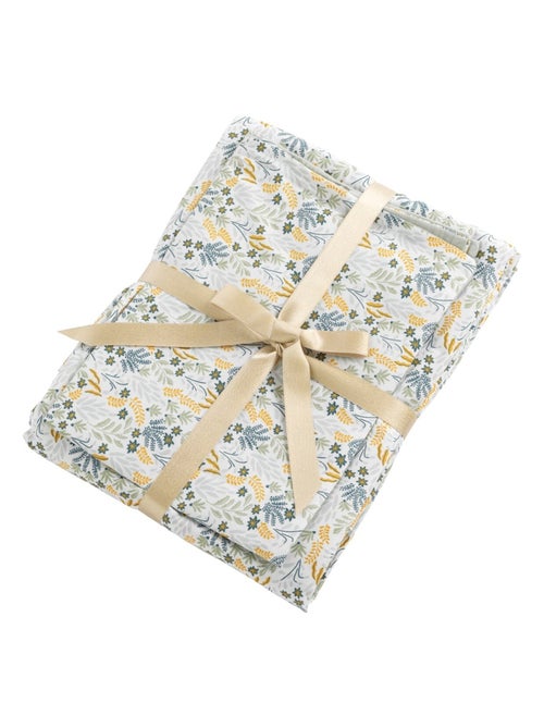 Funda nórdica 100x135cm en algodón verde - SAUTHON - Kiabi
