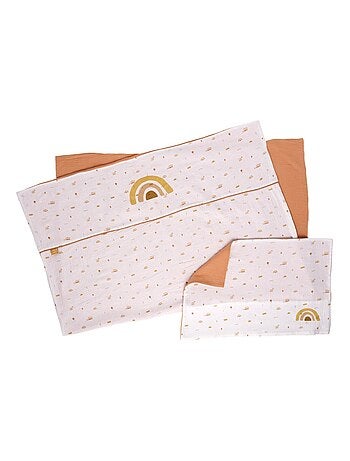 Funda nórdica 100x135cm y funda de almohada algodón - SAUTHON