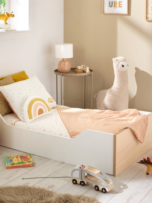 Funda nórdica 100x135cm y funda de almohada algodón - SAUTHON - Kiabi