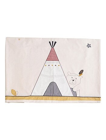 Funda nórdica 100x135cm y funda de almohada en algodón - SAUTHON