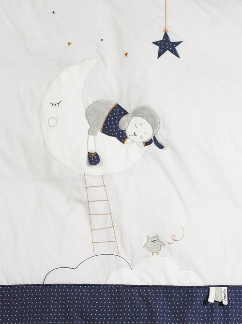 Funda nórdica 100x135cm y funda de almohada en algodón - SAUTHON - Kiabi