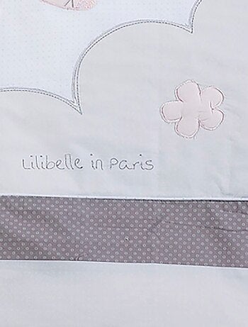 Funda nórdica 100x135cm y funda de almohada en algodón - SAUTHON