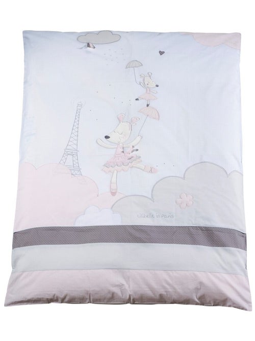 Funda nórdica 100x135cm y funda de almohada en algodón - SAUTHON - Kiabi