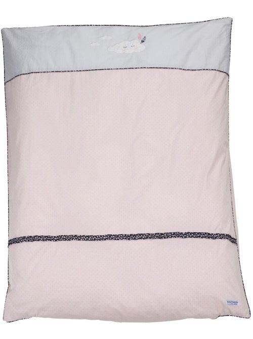 Funda nórdica 100x135cm y funda de almohada en algodón - SAUTHON - Kiabi