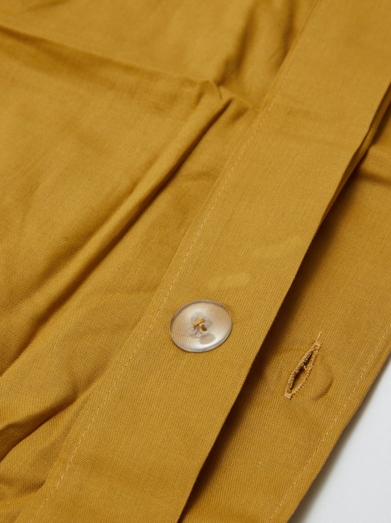 Funda nórdica (140 x 200cm) - Kiabi Home AMARILLO - Kiabi