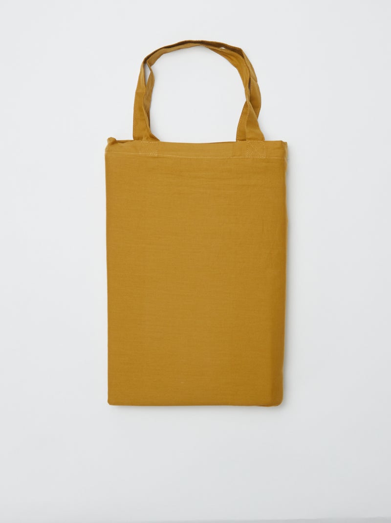 Funda nórdica (140 x 200cm) - Kiabi Home AMARILLO - Kiabi