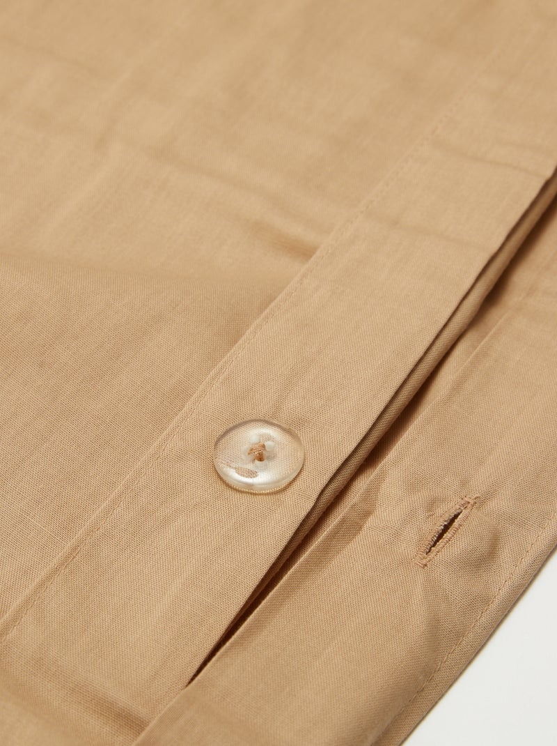 Funda nórdica (140 x 200cm) - Kiabi Home BEIGE - Kiabi