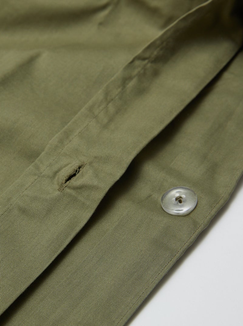 Funda nórdica (140 x 200cm) - Kiabi Home VERDE - Kiabi