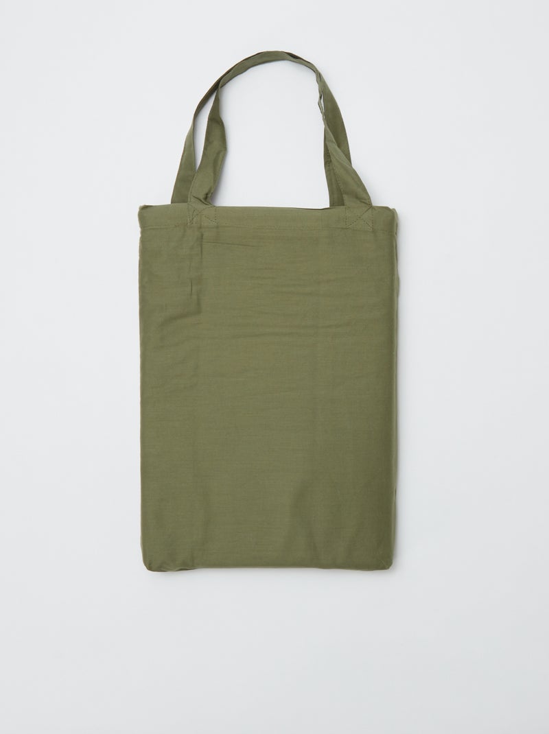 Funda nórdica (140 x 200cm) - Kiabi Home VERDE - Kiabi