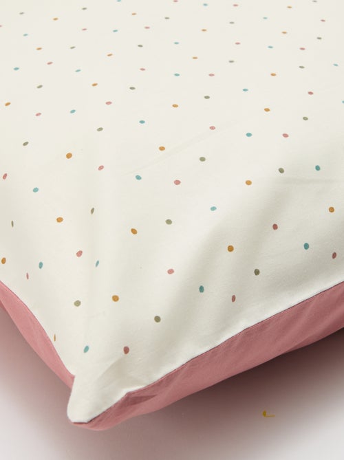 Funda nórdica (140 x 200cm) + funda de almohada - 2 piezas - Kiabi