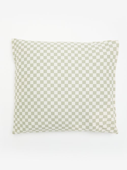 Funda nórdica (140 x 200cm) + funda de almohada - 2 piezas - Kiabi Funda nórdica (140 x 200cm) + funda de almohada - 2 piezas - Kiabi