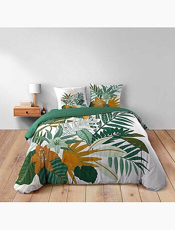 Funda nórdica + 2 fundas de almohada florida