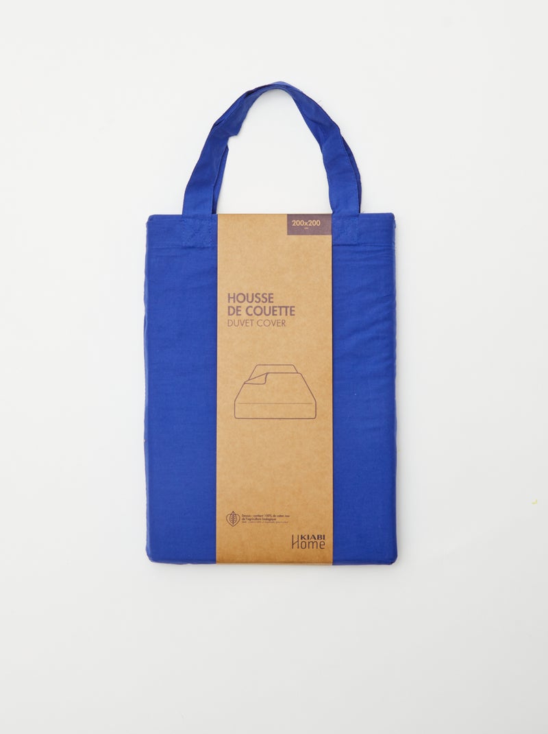 Funda nórdica (200 x 200 cm) - Kiabi Home AZUL - Kiabi