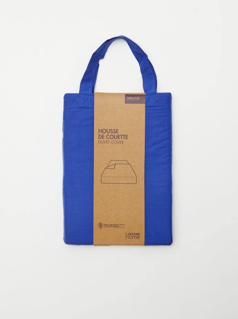 Funda nórdica (240 x 220 cm) - Kiabi Home AZUL - Kiabi