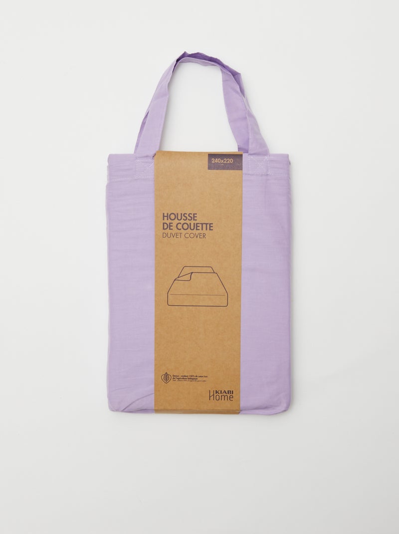 Funda nórdica (240 x 220 cm) - Kiabi Home PURPURA - Kiabi