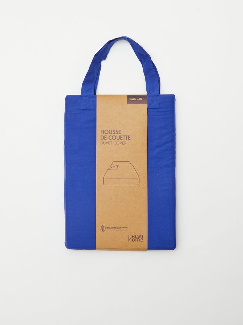 Funda nórdica (260 x 240 cm) - Kiabi Home AZUL - Kiabi