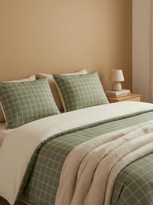 Funda nórdica (260 x 240cm) a cuadros - Kiabi