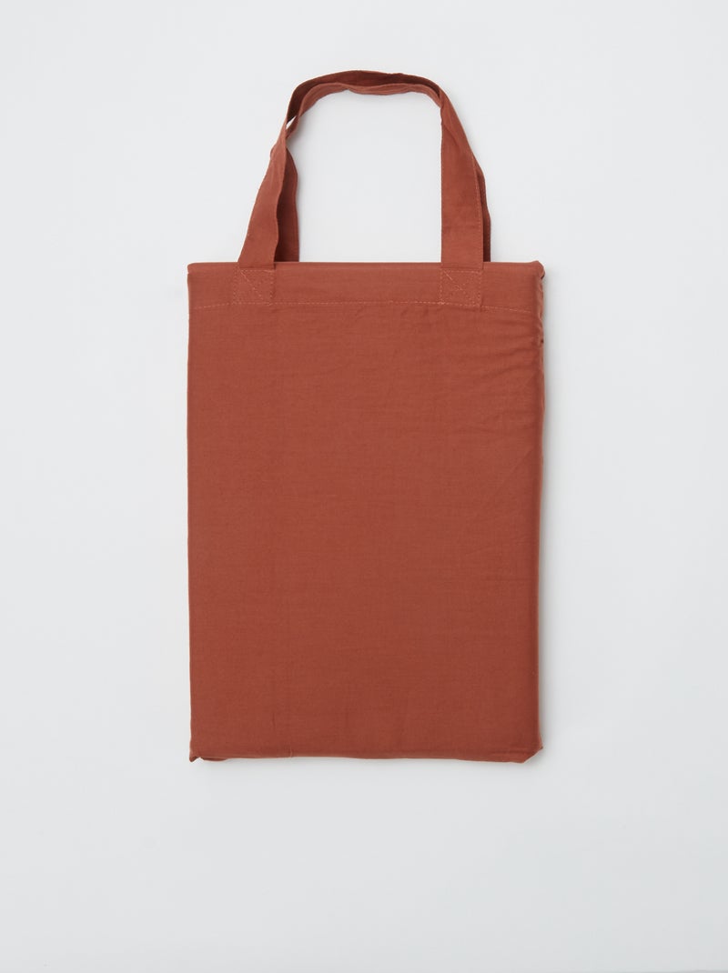 Funda nórdica (260x240 cm) - Kiabi Home MARRON - Kiabi