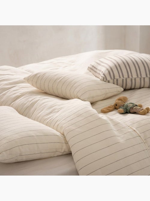 Funda nórdica algodón hilo relieve, tejido texturizado. No incluye fundas de almohada. - Kiabi