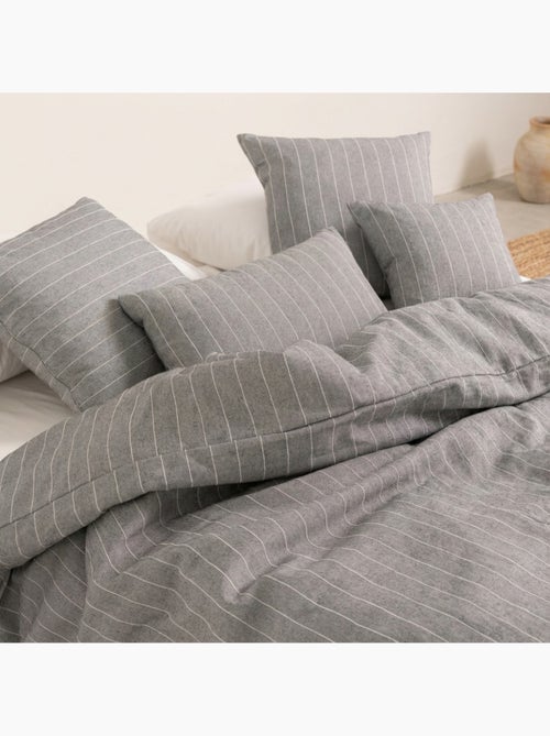 Funda nórdica algodón hilo relieve, tejido texturizado. No incluye fundas de almohada. - Kiabi