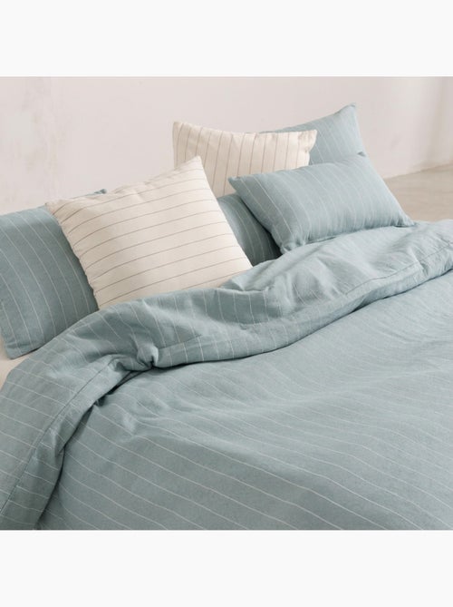 Funda nórdica algodón hilo relieve, tejido texturizado. No incluye fundas de almohada. - Kiabi