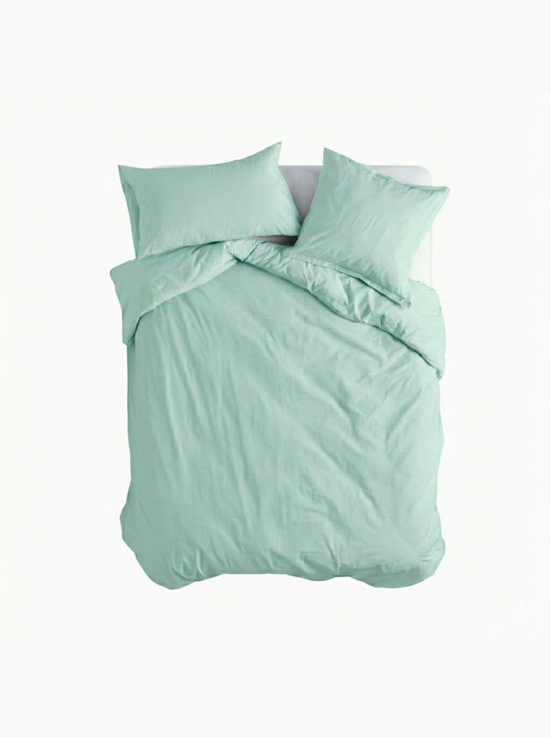 Funda nórdica Basic "Happyfriday" Verde - Kiabi