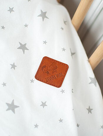 Funda nórdica bebé reversible de algodón stella | SEVIRA KIDS