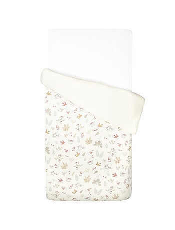 Funda nórdica bebé reversible gasa de algodón | SEVIRA KIDS