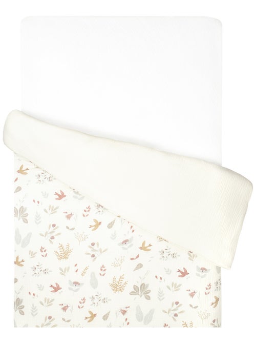 Funda nórdica bebé reversible gasa de algodón | SEVIRA KIDS - Kiabi Funda nórdica bebé reversible gasa de algodón | SEVIRA KIDS - Kiabi
